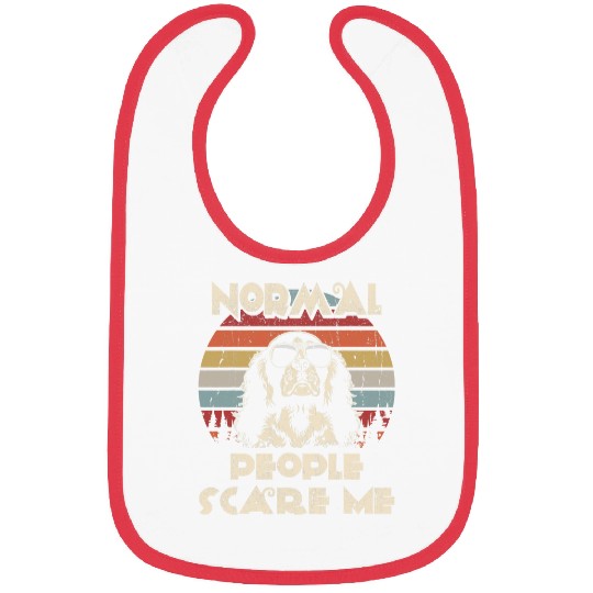 Cavalier Pet Normal People Scare Me not My Bibs