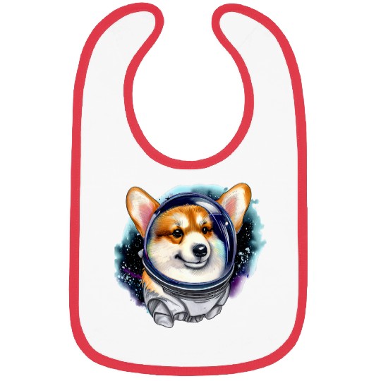 Corgi Pet Cosmic Bibs