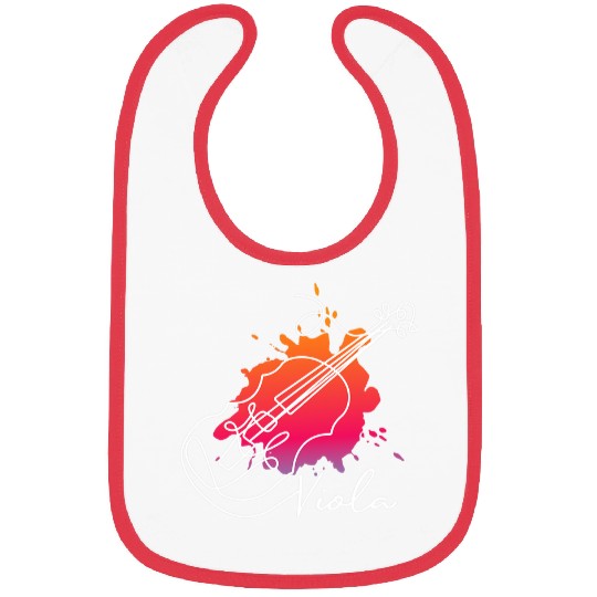 Funny Violin Viola Player Violist Orchestra Symphony Band Jazz Music Bibs