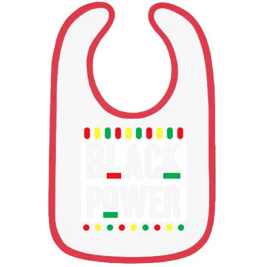 Black Power Black History Month Bibs