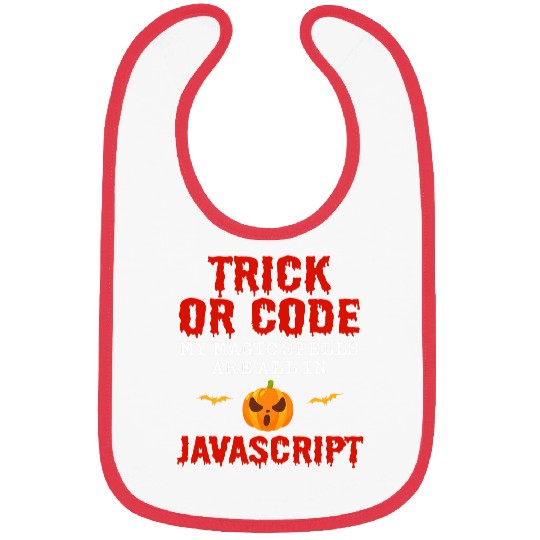 Halloween Programmer Coder Software Web Developer Coding 9 Bibs