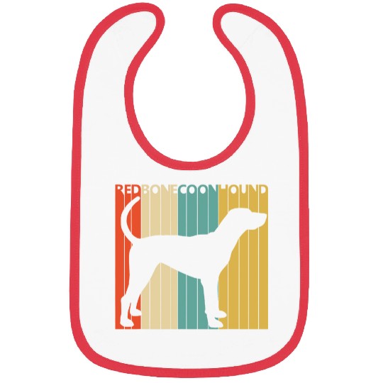 Coonhound Pet Redbone Coonhound 2 Bibs