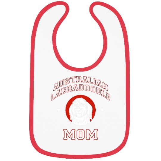Labradoodle Pet Mom Dog Mother Bibs