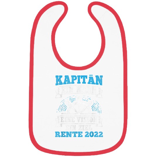 Mens A Man Vision Retirement Boat Driver Sailor Captain Bibs