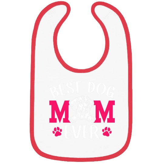 Coonhound Pet Redbone Coonhound bests Dog Mom Ever Bibs
