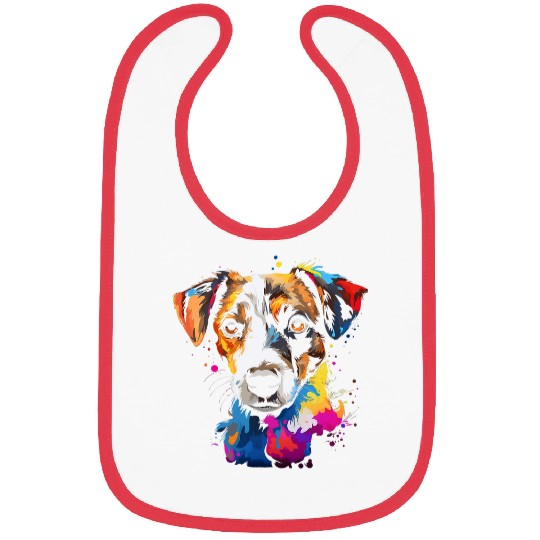 Jack Russell Pet Puppy 3 Bibs