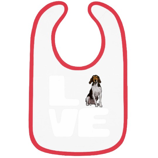 Coonhound Pet Love My Treeing Walker Coonhound Dog Lover Bibs
