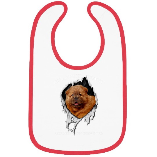 Chow Chow Pet My Chow Chow is Perfect Dogs Bibs