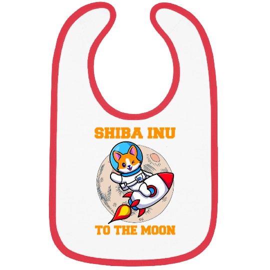 Shiba Inu Pet To The Moon 3 Bibs