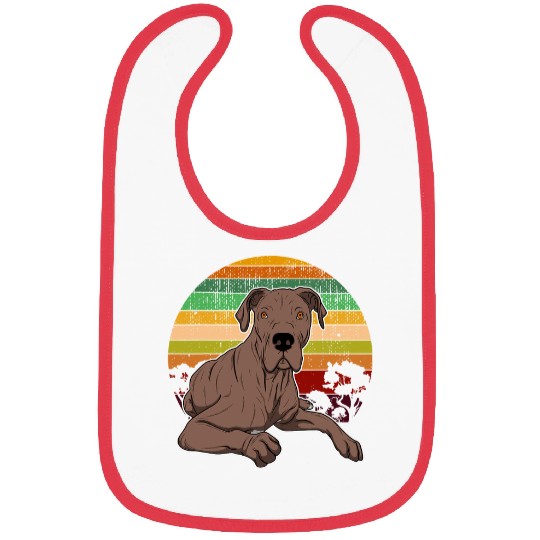 Great Dane Pet German Mastiff Great Dane Sunset 23 Bibs