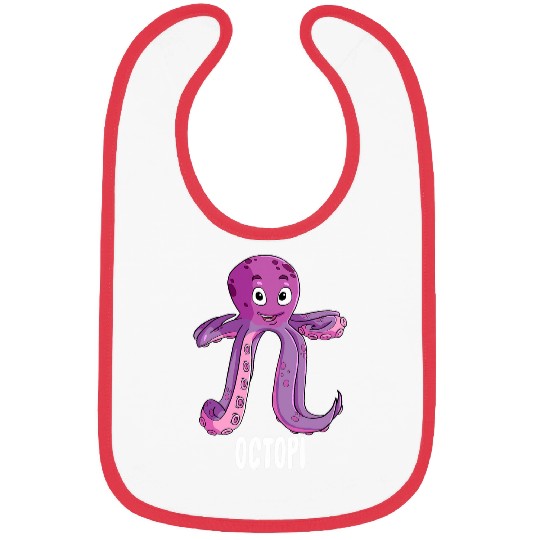 Octopi Funny Pi Day Octopus Geometry Math Teacher Student Bibs