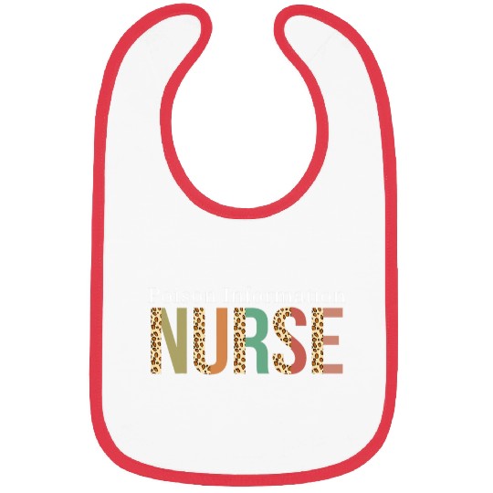 Leopard Poison Information nurses Print For Nursing Student Bibs