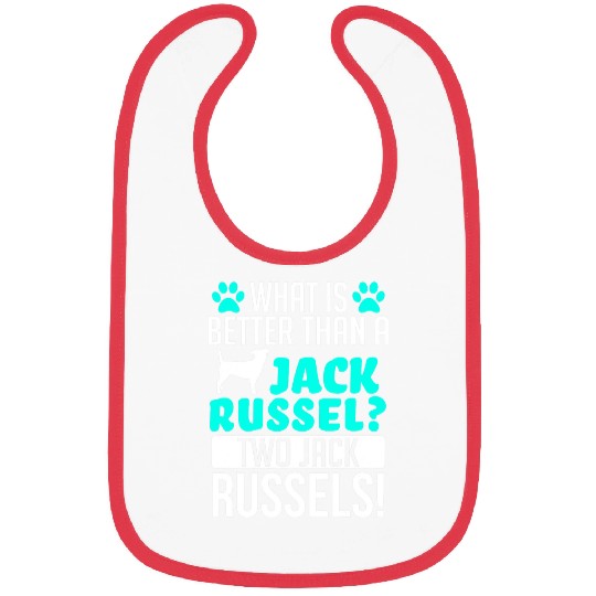 Jack Russell Pet What Is Better Than A Jack Russel Two Dog Bibs