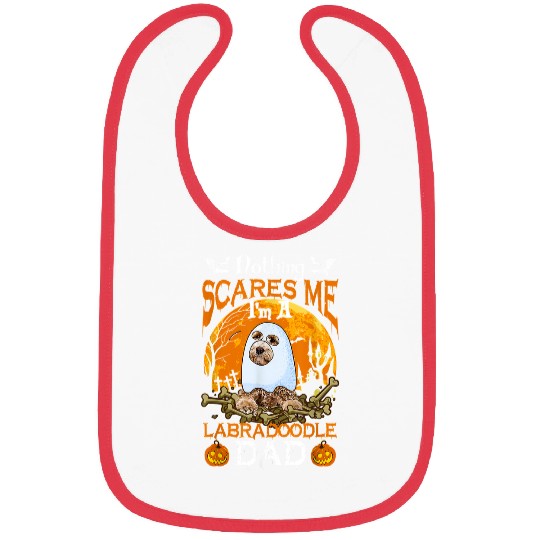 Labradoodle Pet Nothing Scares Me Im A Labradoodle Dad 22 Bibs