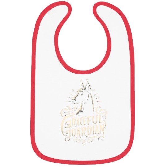 Great Dane Pet Graceful Guardian Great Dane Funny Graphic Tees Bibs