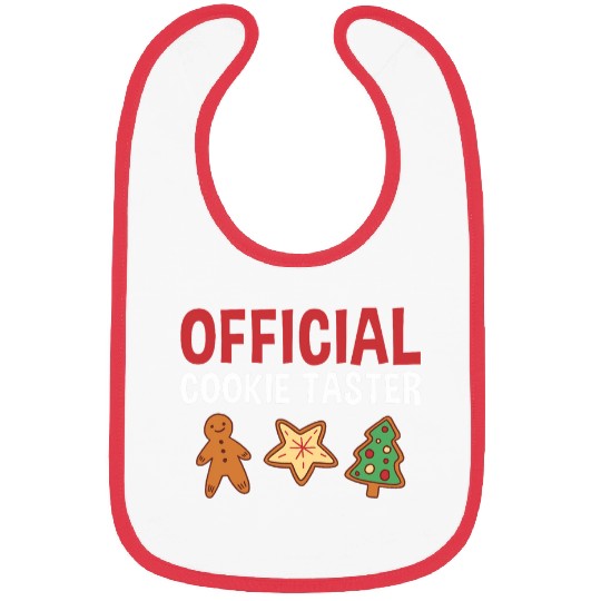 Baking Official Cookie Taster Cookie Bibs