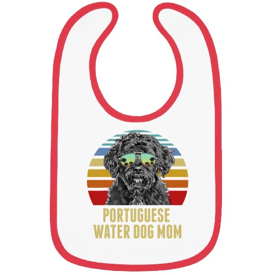 Portuguese Pet  Dog Mom Ever Beach Vibe Bibs