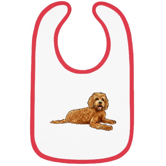 Labradoodle Pet Dog Lover 1 Bibs