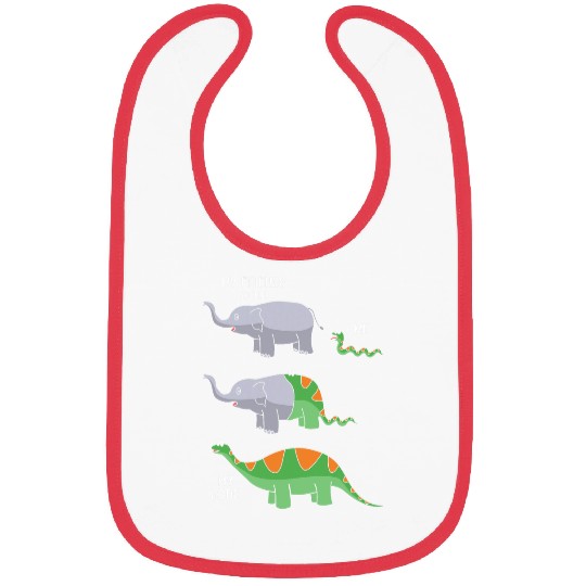 My Friends Code Me My Code Snake And Elephant Bibs