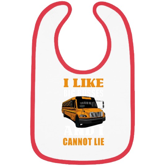 Funny Student Delivery School Bus Driver 3 Bibs
