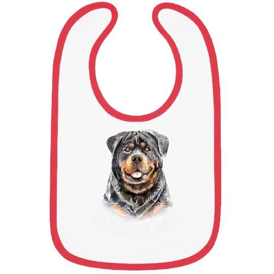 Rottweiler Pet Mama Dog Lover Pet Mom Bibs
