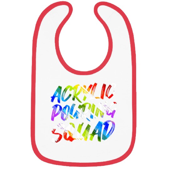 Acrylic Pouring Squad Paint Flow Artist Pour Painting Bibs