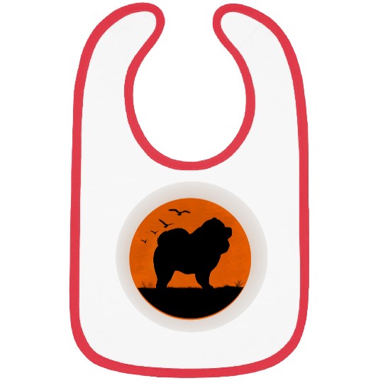 Chow Chow Pet Retro 3 8 Bibs