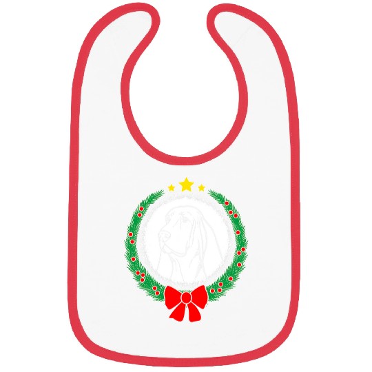 Basset Hound Pet Christmas Xmas Bibs