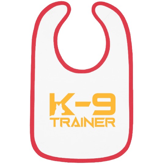 K9 Pet K9 Dog Handler Trainer Police Security Halloween Bibs
