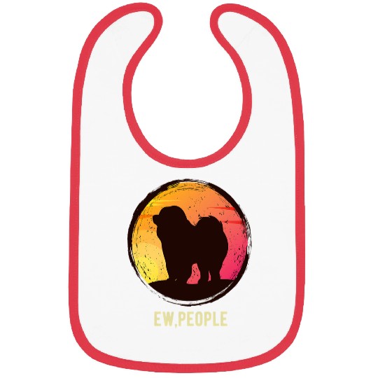Chow Chow Pet Retro 63 Bibs