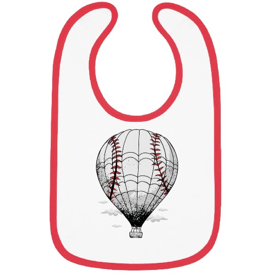 Sport Baseball Flying Hot Air Balloon Baseball Players Bibs