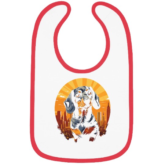 Dachshund Pet in Manhattan 1 Bibs