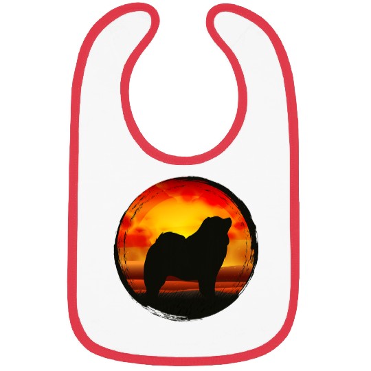 Chow Chow Pet Retro 3 88 Bibs