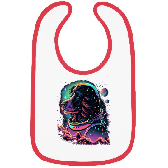 Gordon Setter Pet Astronauts Gordon Setter dog Space Galaxy 1 Bibs