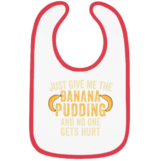 Banana Dessert Lover Baking Banana Pudding Bibs