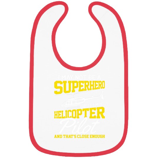 vintages Helicopter Pilot Aviation Chopper Novelty Bibs