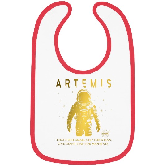 NASA Artemis Mission Astronaut 1 Bibs