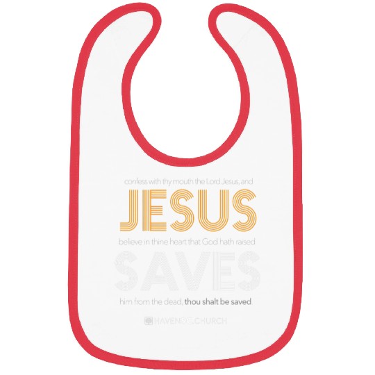 Jesus Saves Romans 109 Bibs