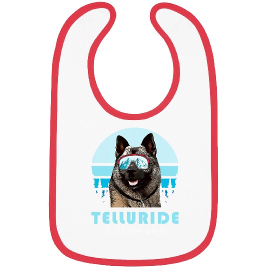 Elkhound Pet Ski Telluride Colorado Bibs