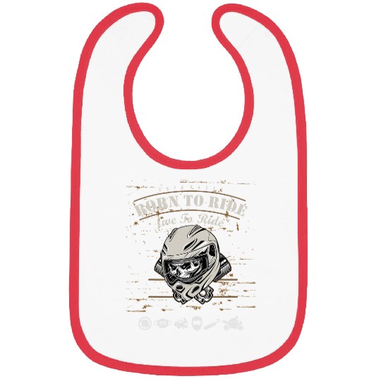 about motorcycle 3graphic plus size 2 Bibs