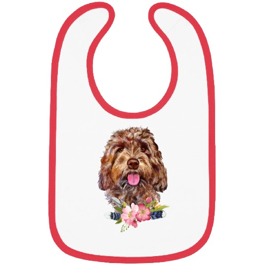 Cockapoo Pet Sheep Lamb Chocolate Goldendoodle Labradoodle Cockapoo Bibs