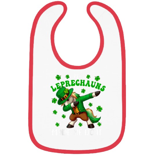 The Leprechauns Do It Patricks Day Shamrocks Horse Bibs