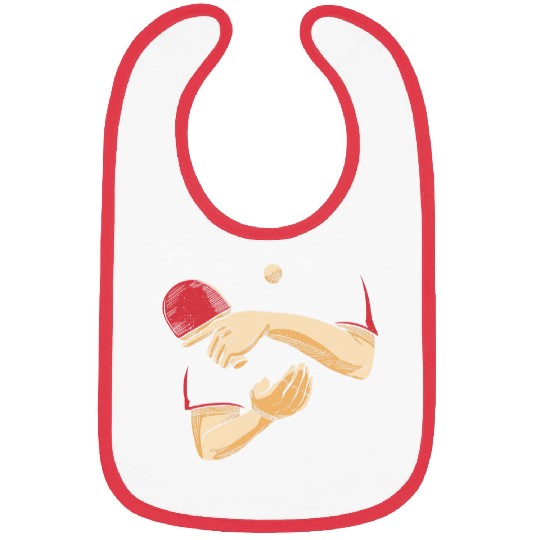 Sport Ping Pong Serve Table Tennis Ball Ping Pong Player Bibs