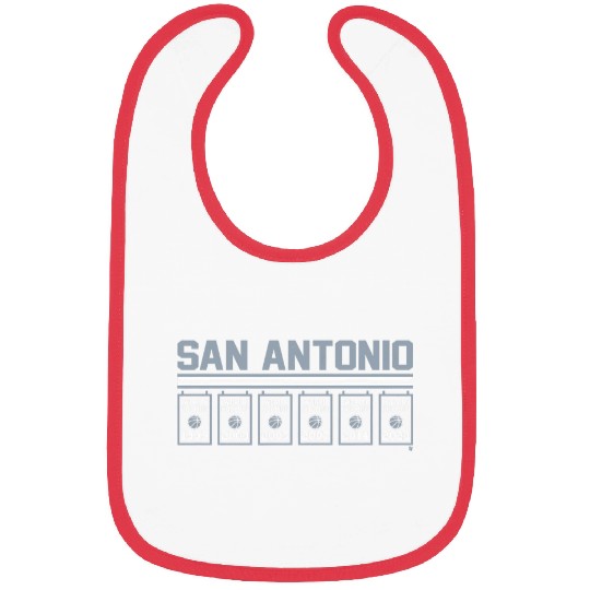 Sport Basketball Banners San Antonio Bibs