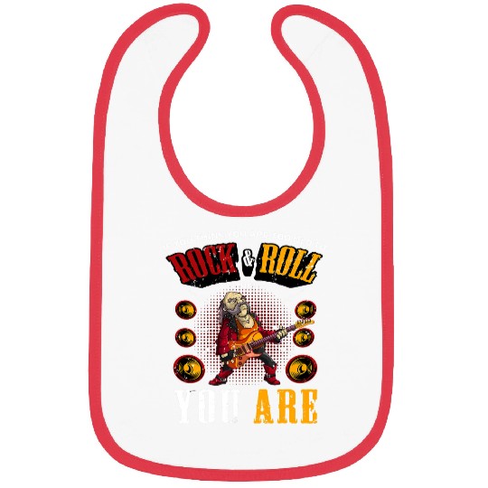 Funny Guitar Rock Roll Guitar Guitarist Bibs