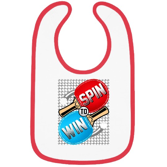 Sport Ping Pong Spin To Win I Ping Pong 3 Bibs