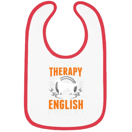 English Setter Pet English Setter Therapy Bibs