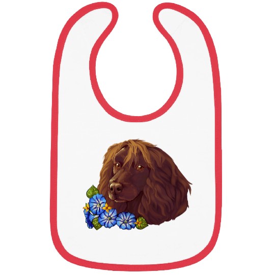 Boykin Spaniel Pet BoykinSpanielMorningGlory Bibs