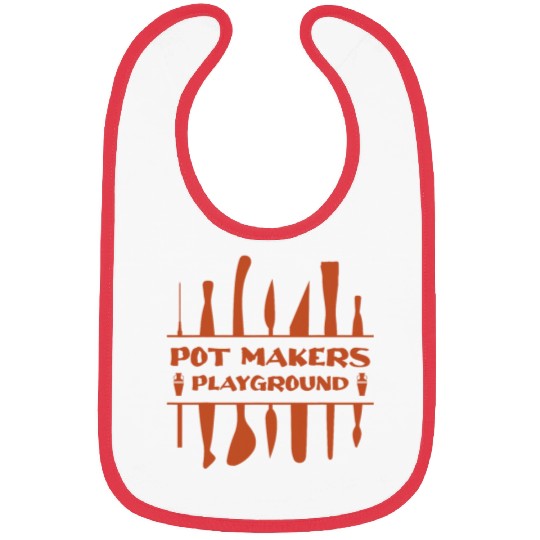 Pot Makers Playground Funny Pottery Ceramic Artist Bibs