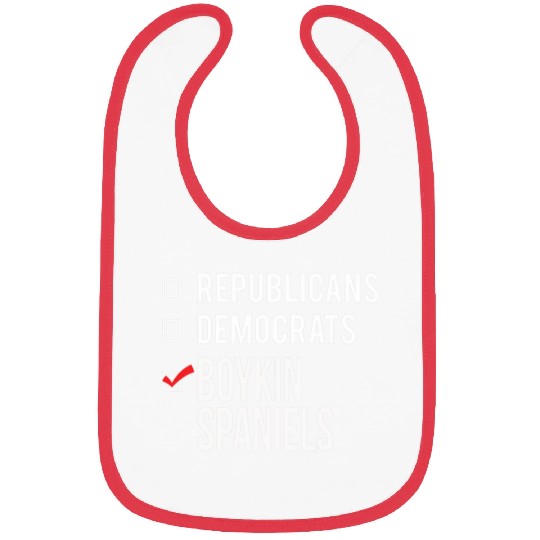 Boykin Spaniel Pet Fun Boykin Spaniel Political Bibs